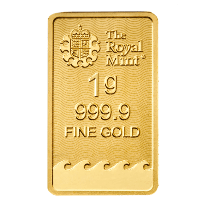 Image for 1 gram Britannia Gold Bar from TD Precious Metals